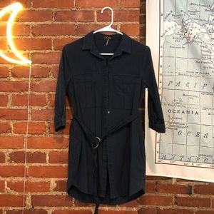 Button Up Shirt Dress